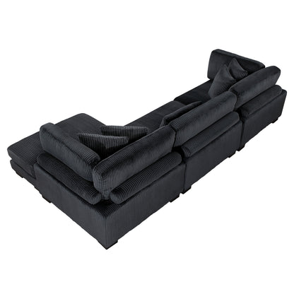 Traverse 3-Piece Modular Sectional with Reversible Chaise