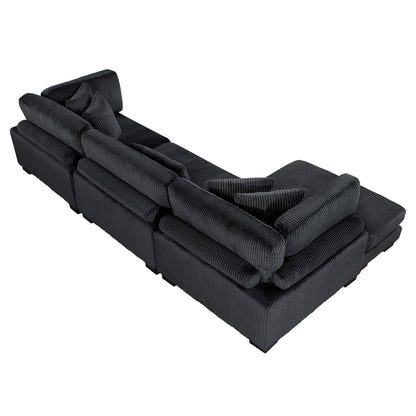 Traverse 3-Piece Modular Sectional with Reversible Chaise