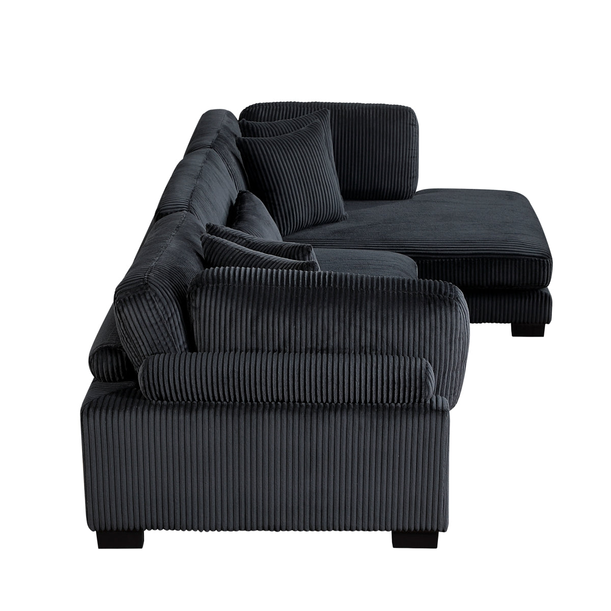 Traverse 3-Piece Modular Sectional with Reversible Chaise