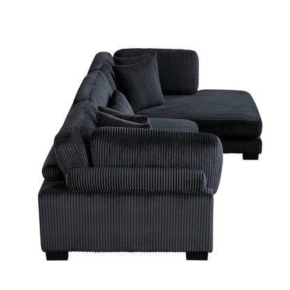 Traverse 3-Piece Modular Sectional with Reversible Chaise