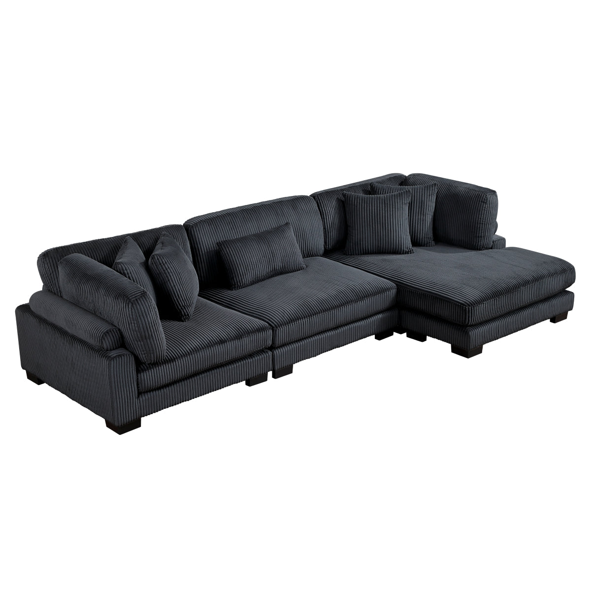Traverse 3-Piece Modular Sectional with Reversible Chaise