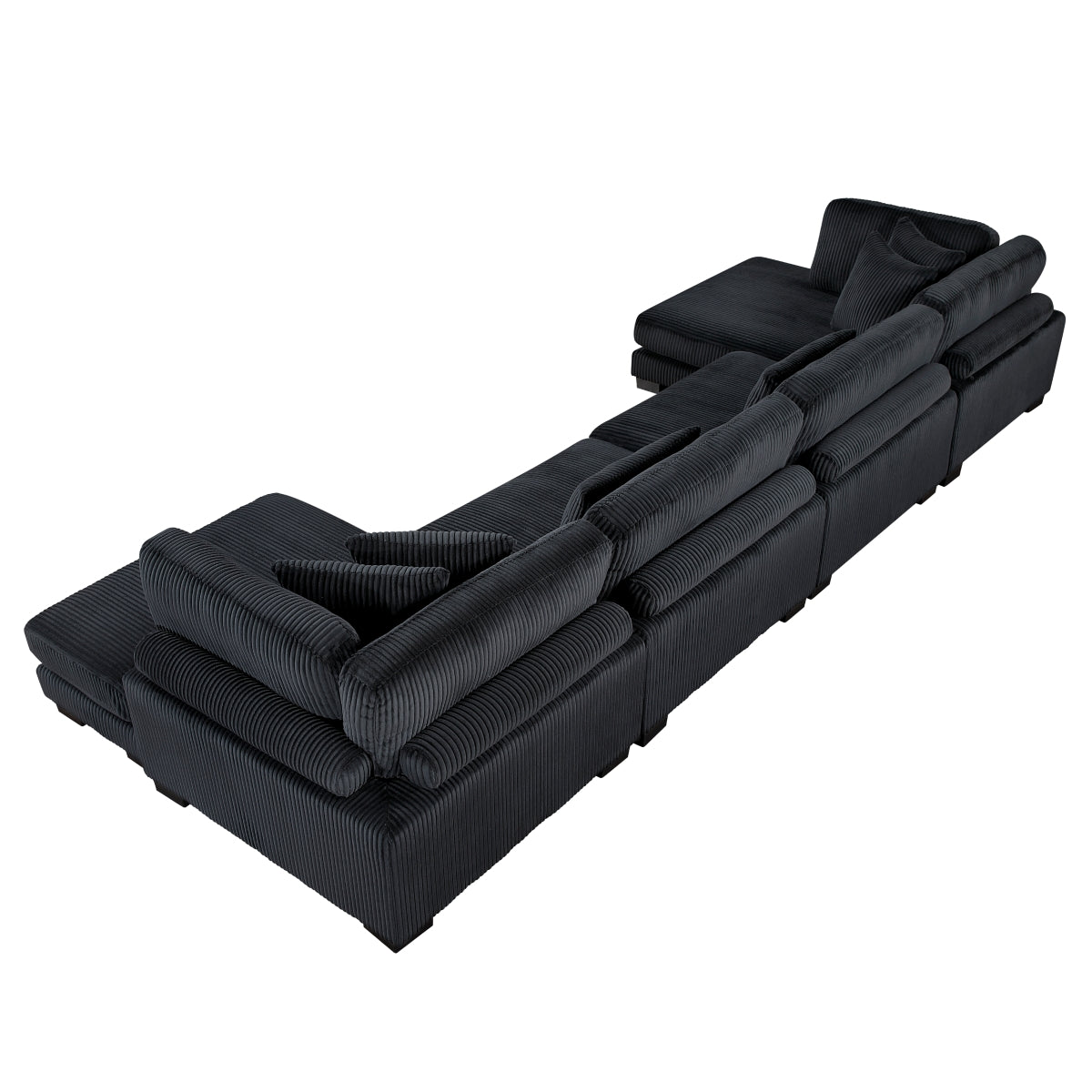 Traverse 4-Piece Modular Sectional with Reversible Chaise