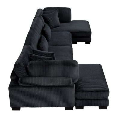 Traverse 4-Piece Modular Sectional with Reversible Chaise