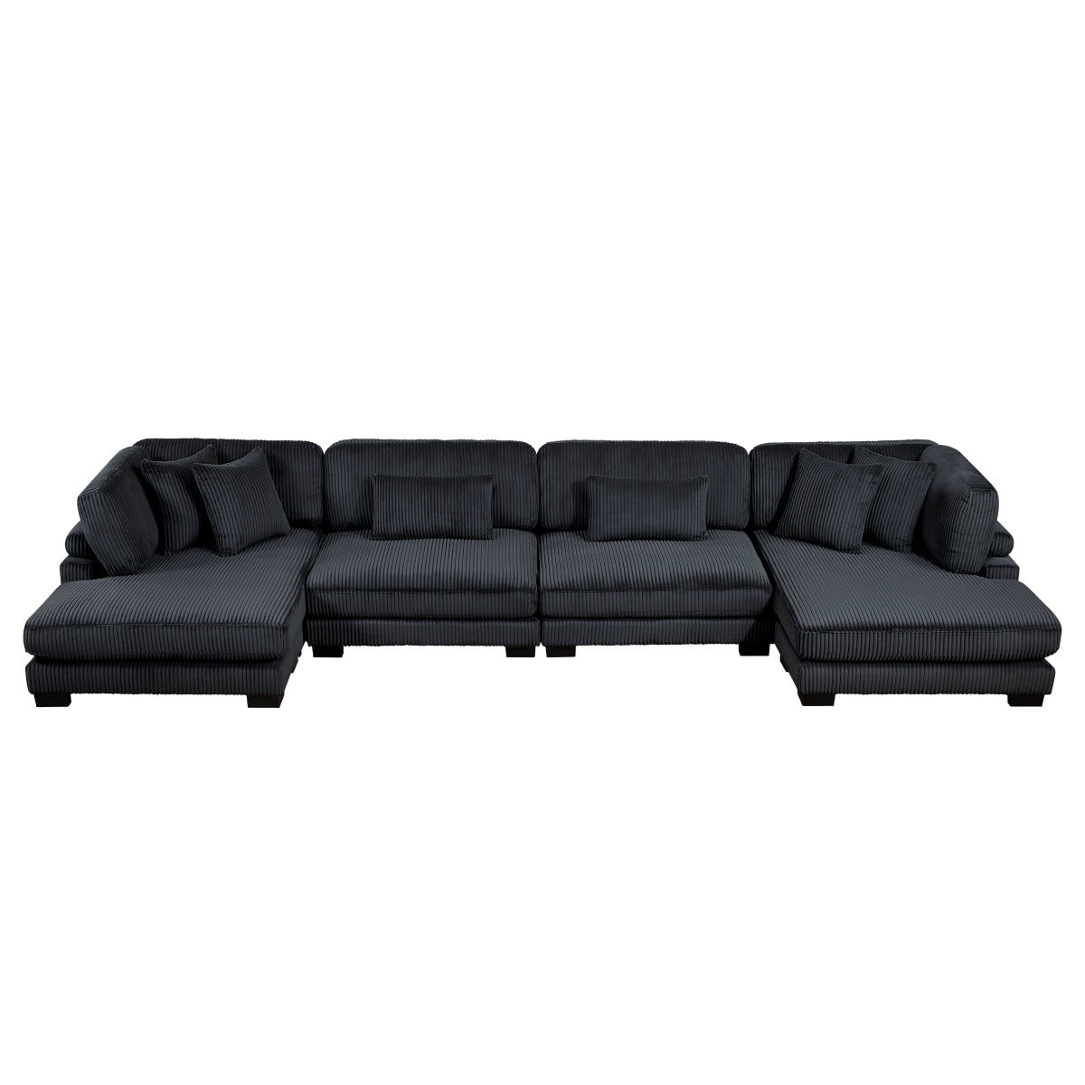 Traverse 4-Piece Modular Sectional with Reversible Chaise