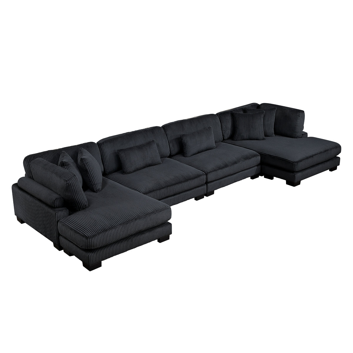 Traverse 4-Piece Modular Sectional with Reversible Chaise