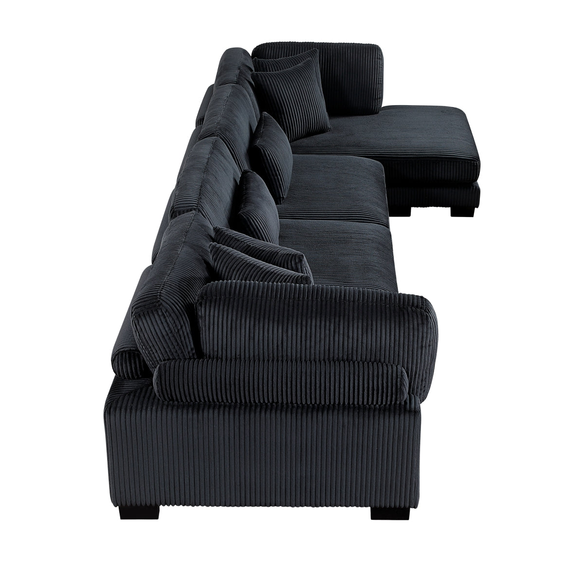 Traverse 4-Piece Modular Sectional with Reversible Chaise