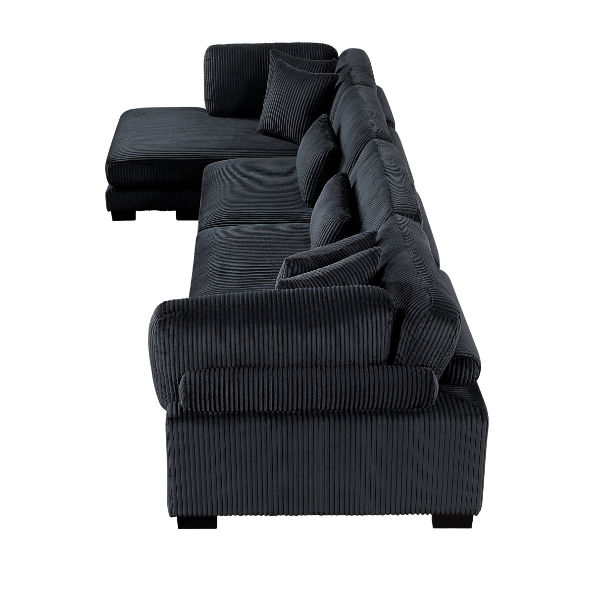 Traverse 4-Piece Modular Sectional with Reversible Chaise