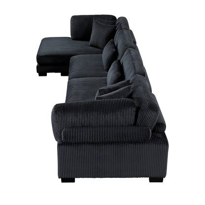 Traverse 4-Piece Modular Sectional with Reversible Chaise
