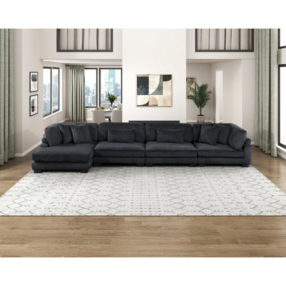 Traverse 4-Piece Modular Sectional with Reversible Chaise