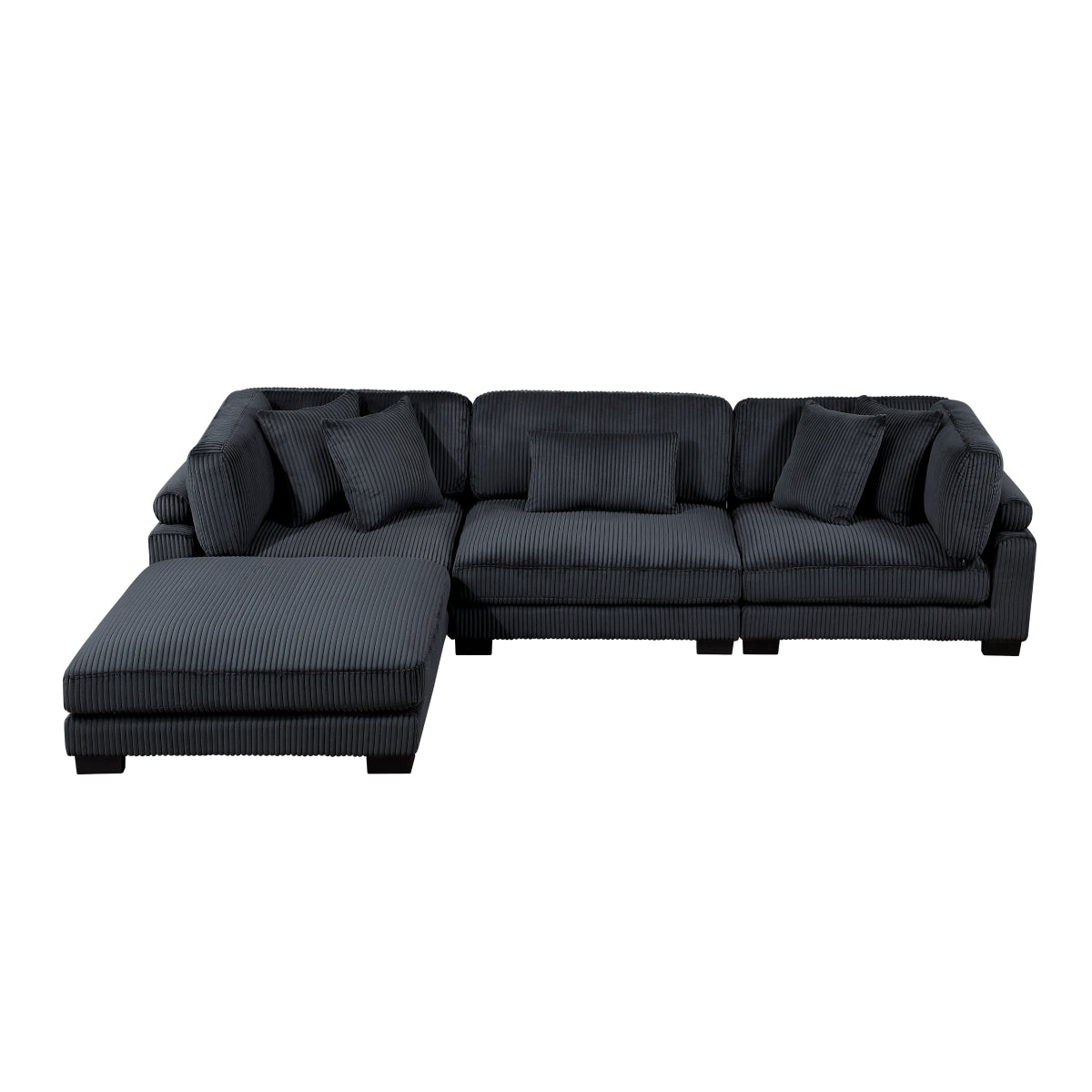 Traverse 4-Piece Modular Sectional with Ottoman
