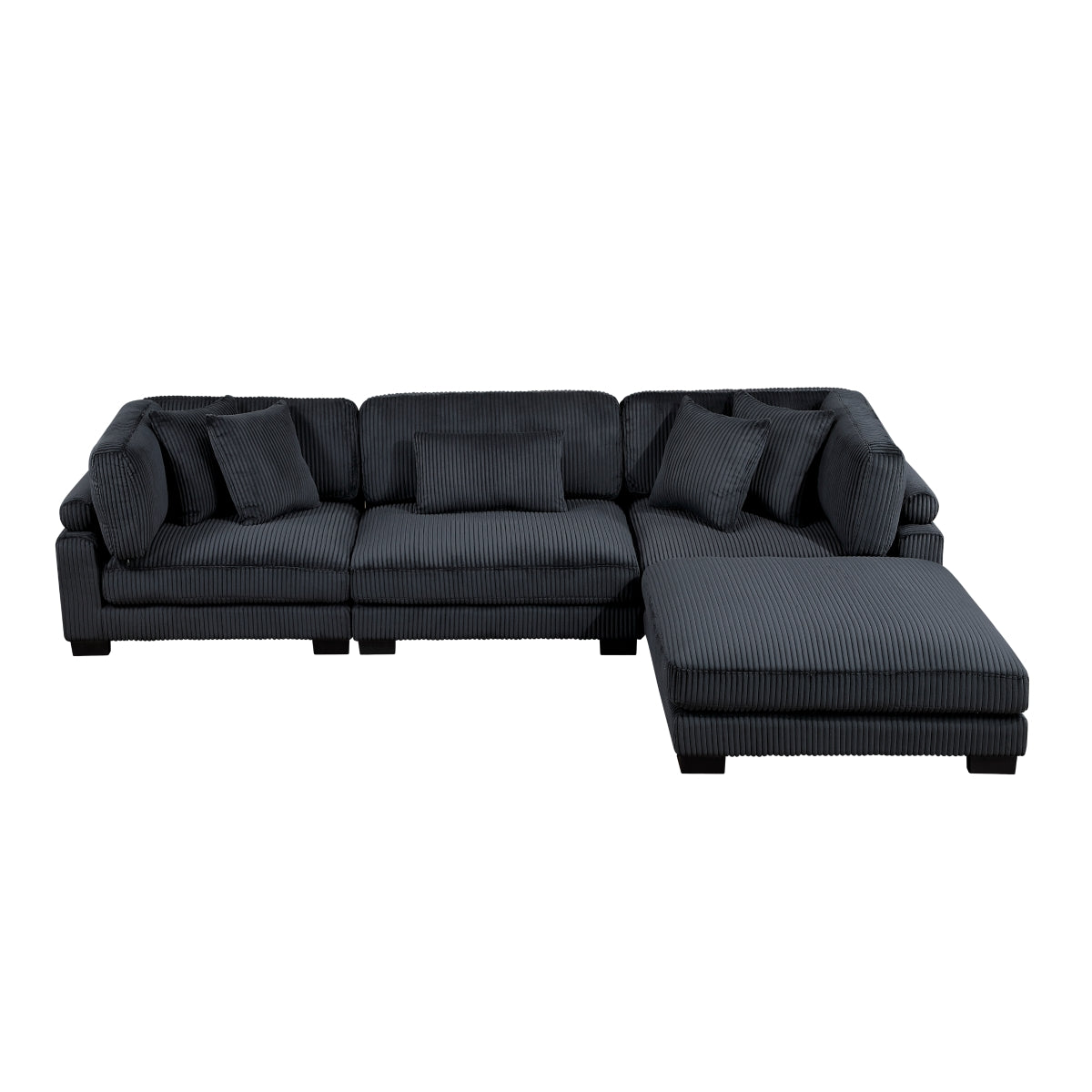 Traverse 4-Piece Modular Sectional with Ottoman