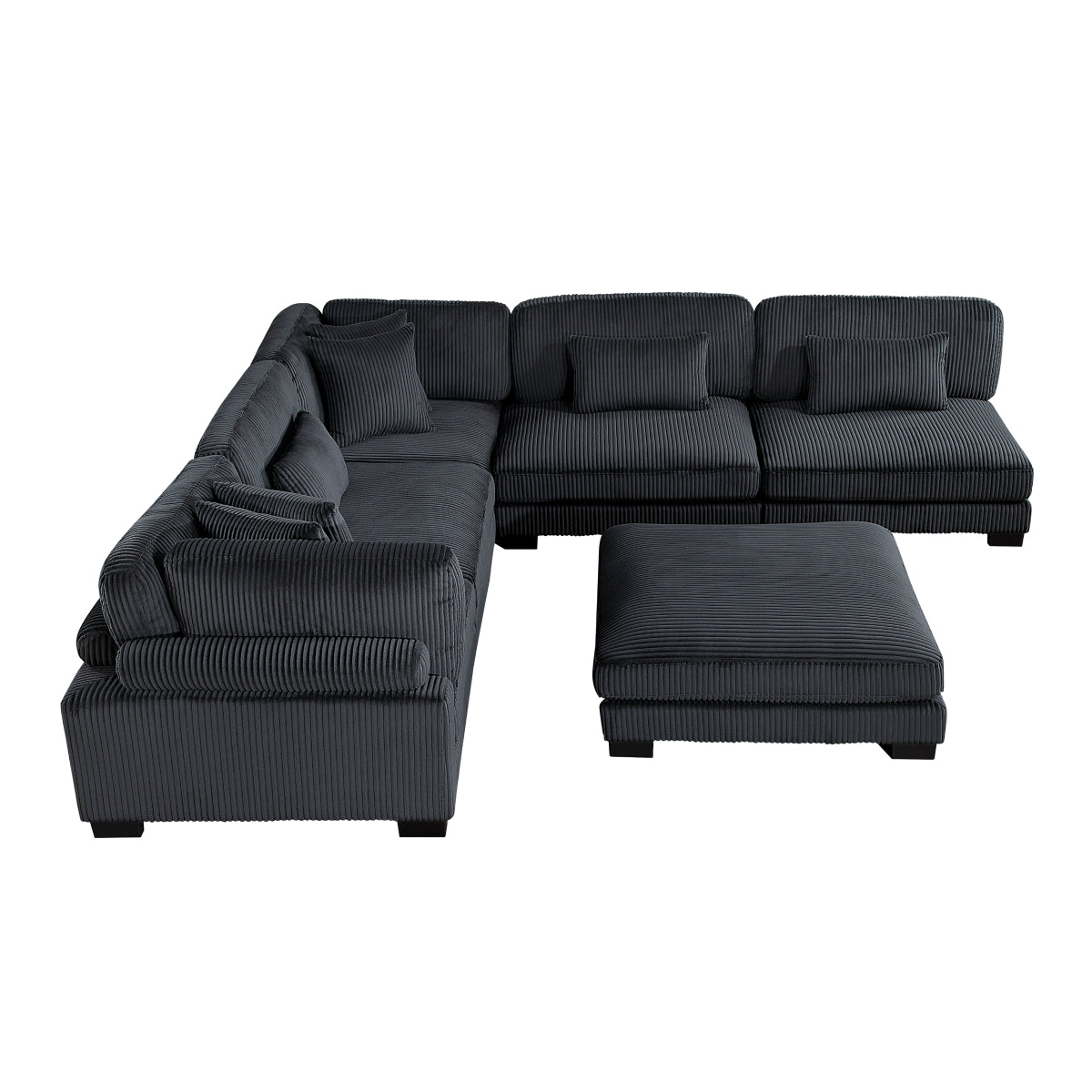 Traverse 6-Piece Modular Sectional with Ottoman