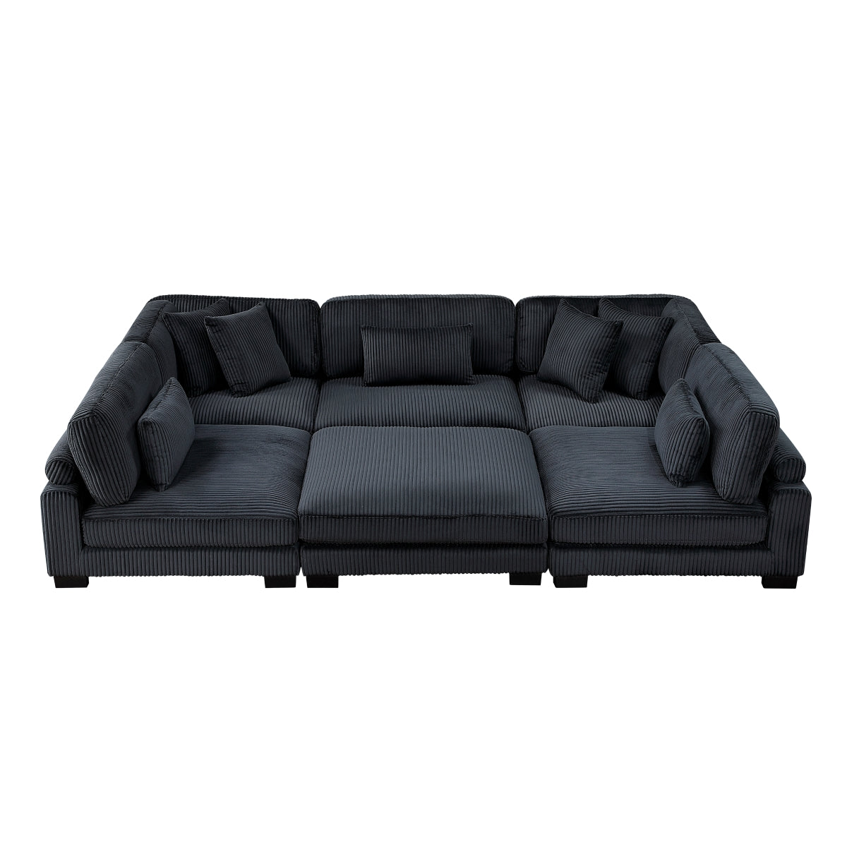 Traverse 6-Piece Modular Sectional with Ottoman
