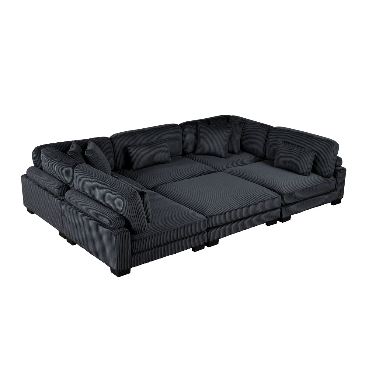 Traverse 6-Piece Modular Sectional with Ottoman