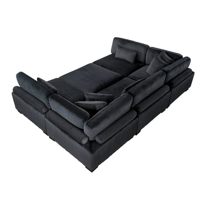Traverse 6-Piece Modular Sectional with Ottoman