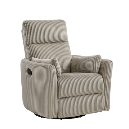 Traverse Swivel Glider Reclining Chair - Taupe