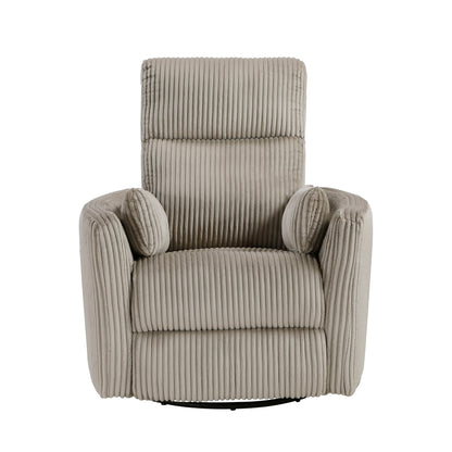 Traverse Swivel Glider Reclining Chair - Taupe