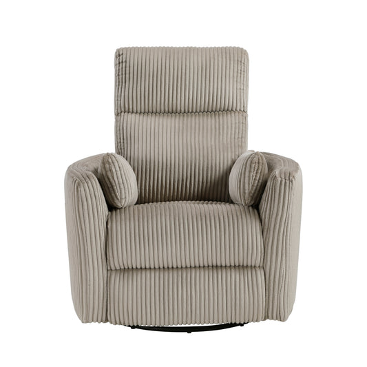 Traverse Swivel Glider Reclining Chair - Taupe