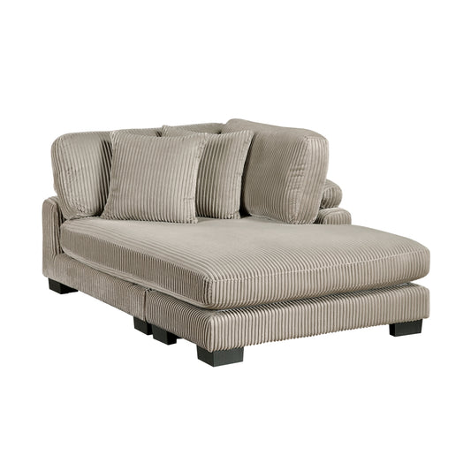 Traverse Reversible Chaise - Taupe