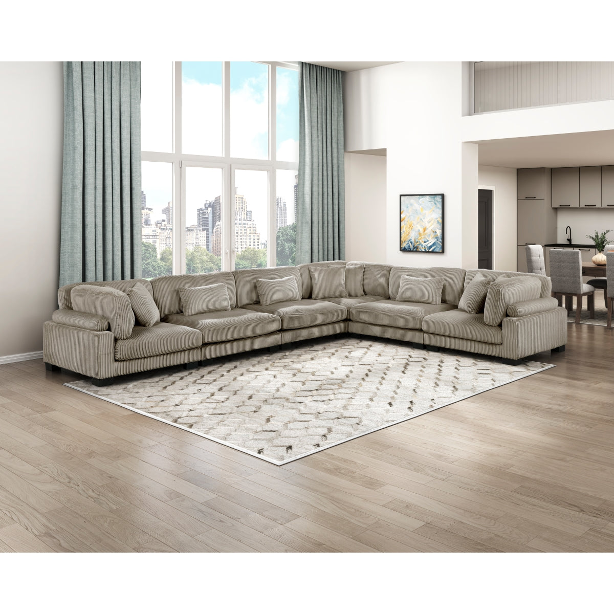 Traverse 6-Piece Modular Sectional