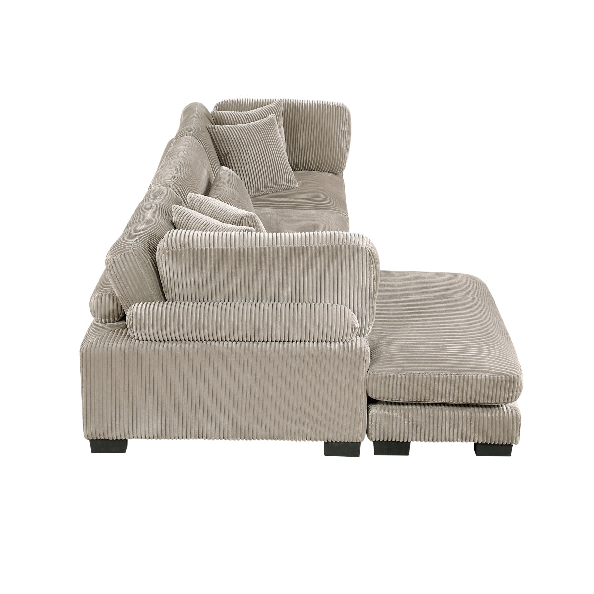 Traverse 3-Piece Modular Sectional with Reversible Chaise