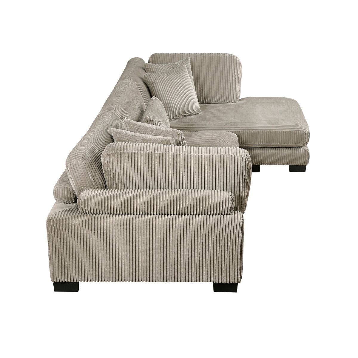 Traverse 3-Piece Modular Sectional with Reversible Chaise