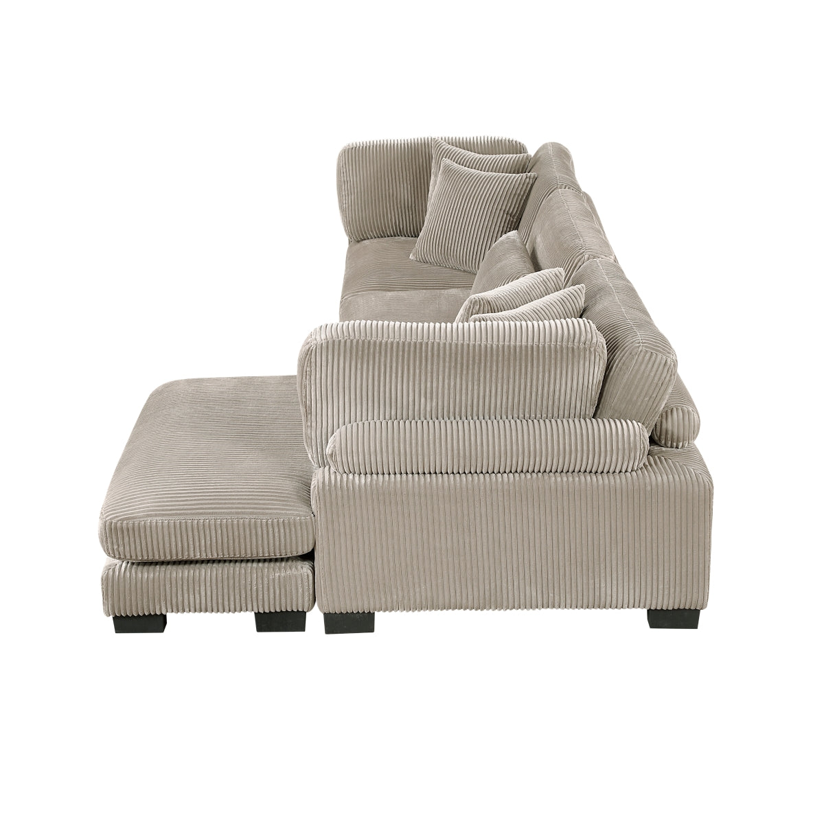 Traverse 3-Piece Modular Sectional with Reversible Chaise
