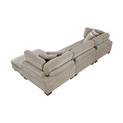 Traverse 3-Piece Modular Sectional with Reversible Chaise