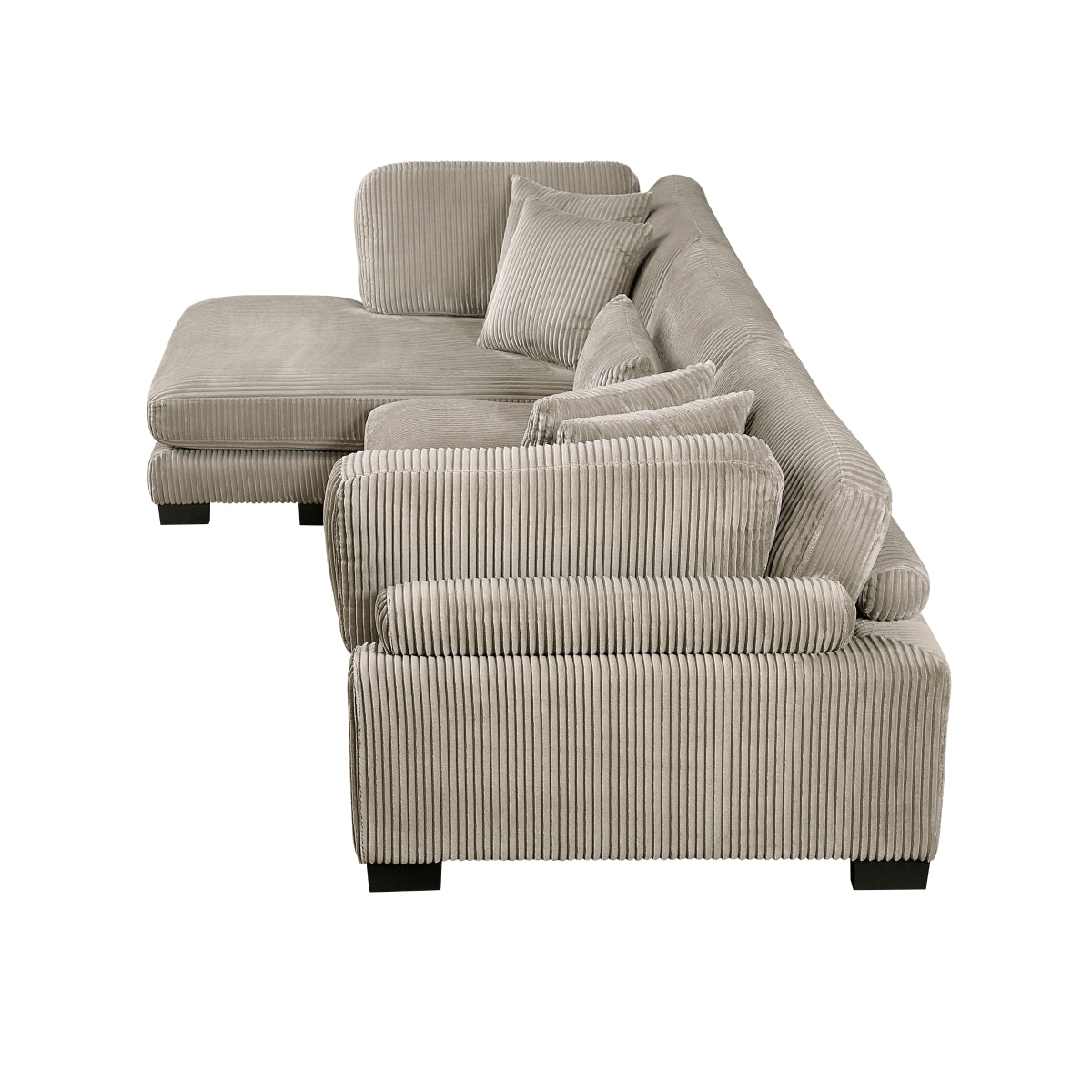 Traverse 3-Piece Modular Sectional with Reversible Chaise