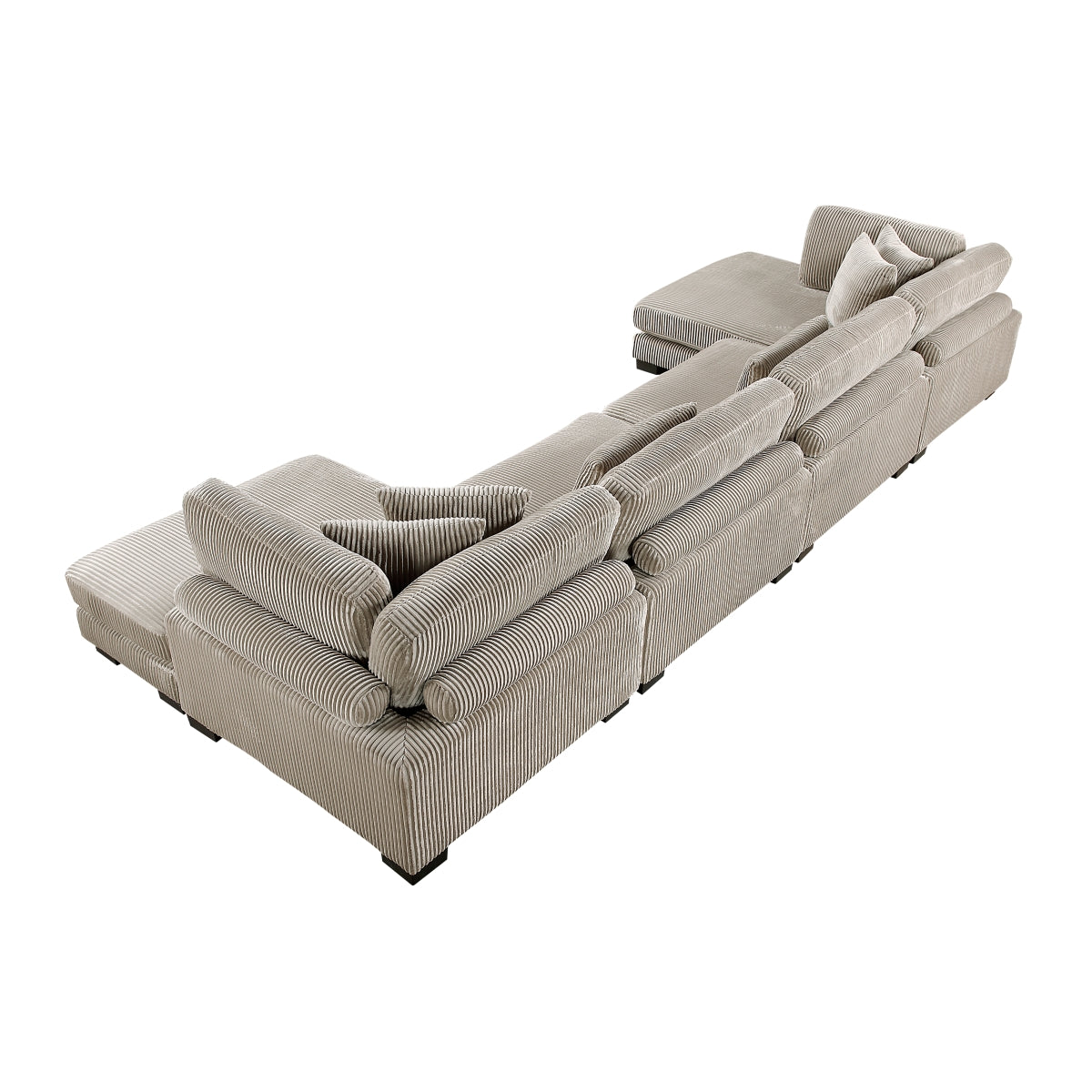 Traverse 4-Piece Modular Sectional with Reversible Chaise