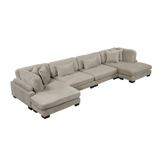 Traverse 4-Piece Modular Sectional with Reversible Chaise