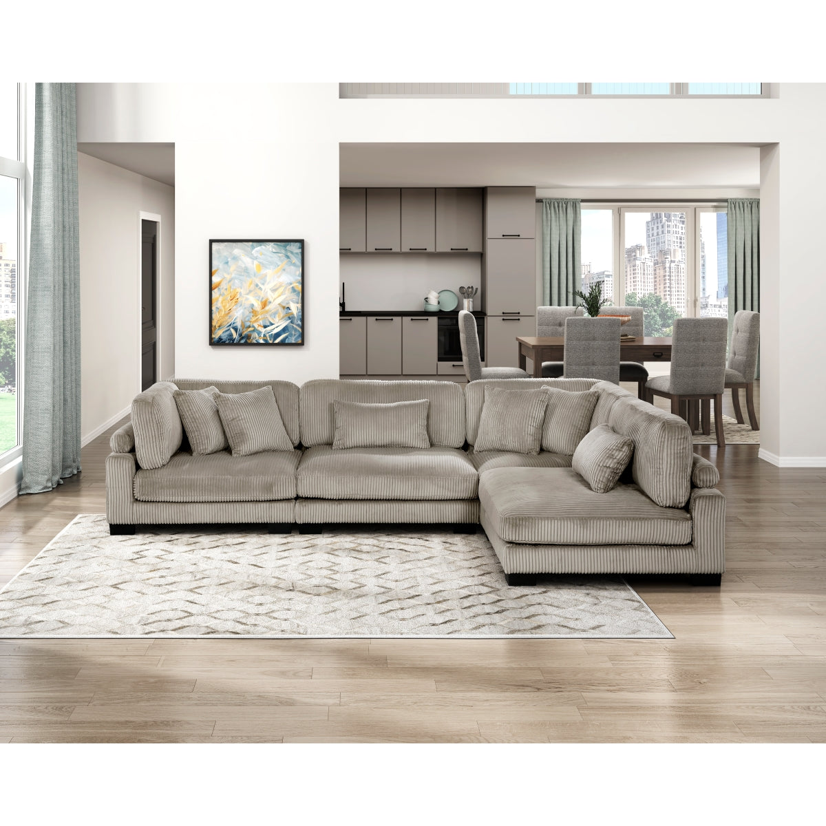 Traverse 4-Piece Modular Sectional