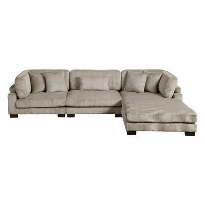 Traverse 4-Piece Modular Sectional with Ottoman
