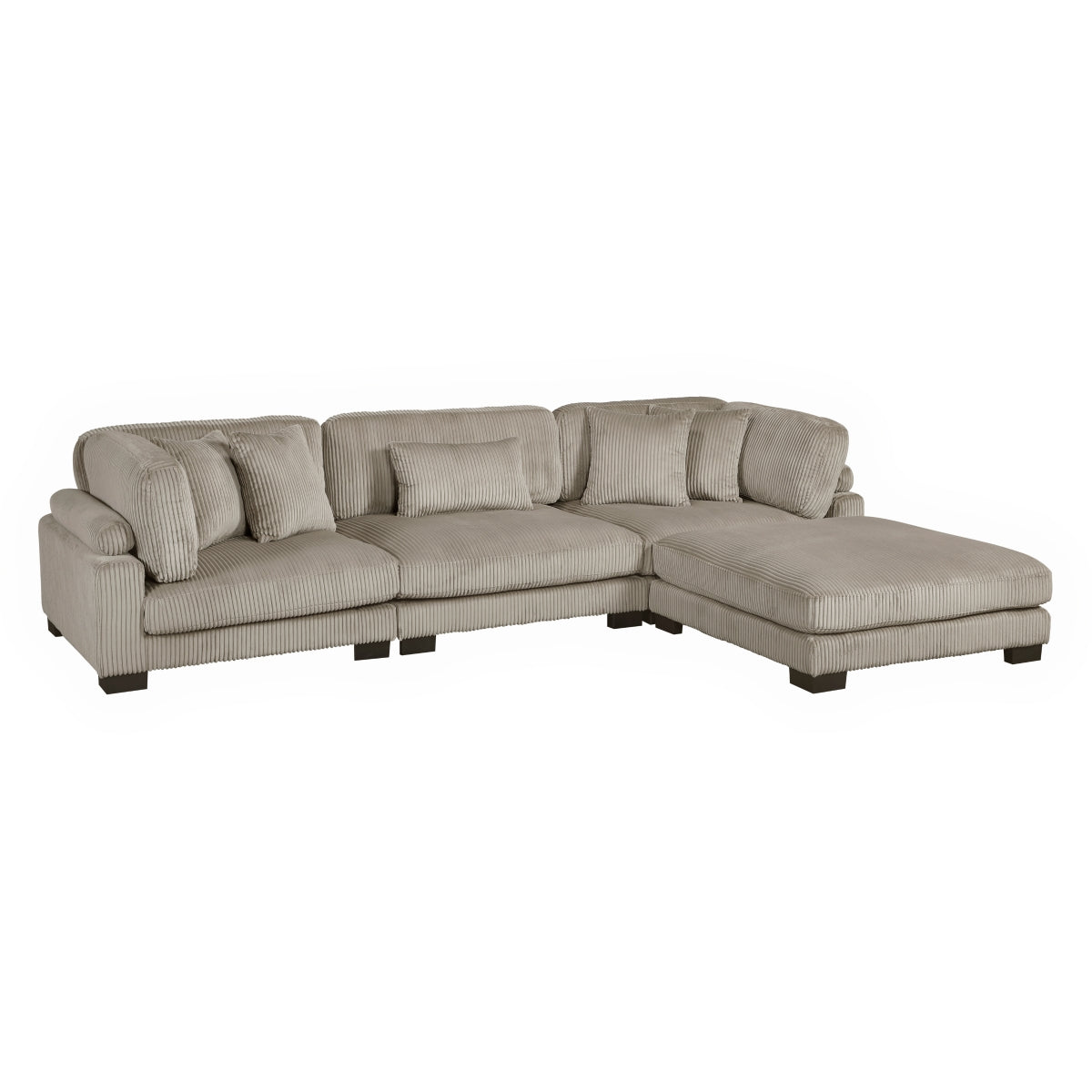 Traverse 4-Piece Modular Sectional with Ottoman