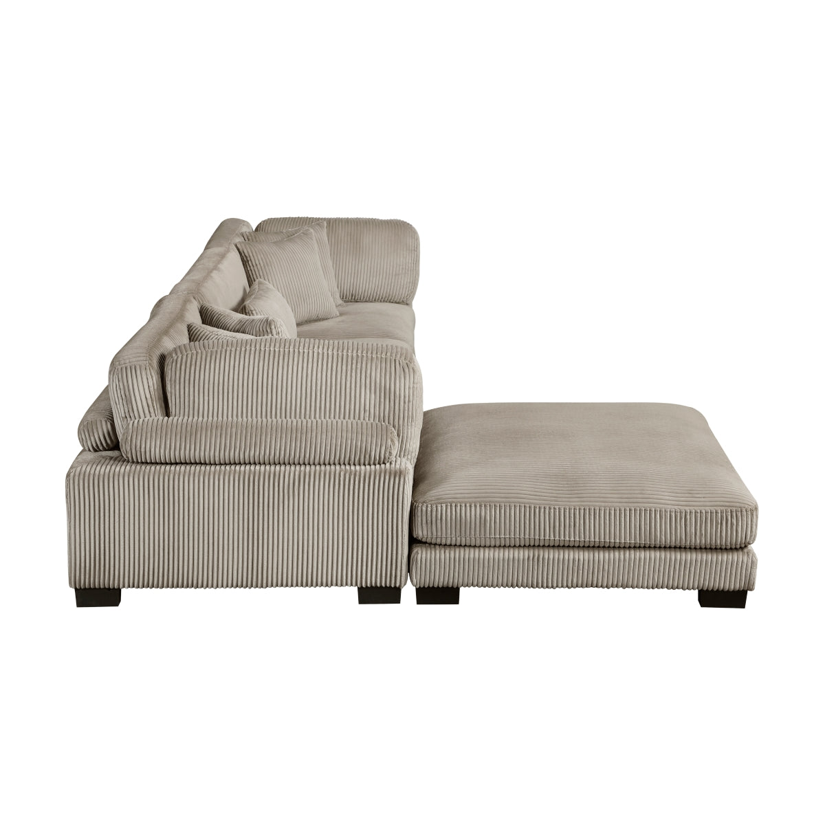 Traverse 4-Piece Modular Sectional with Ottoman