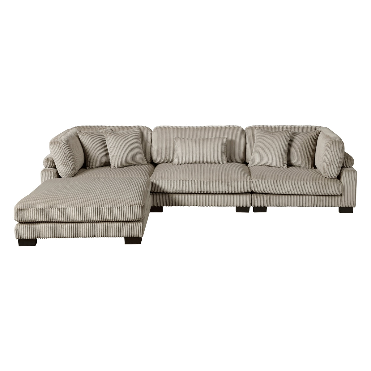 Traverse 4-Piece Modular Sectional with Ottoman