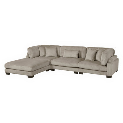 Traverse 4-Piece Modular Sectional with Ottoman