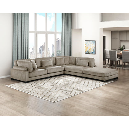 Traverse 5-Piece Modular Sectional with Ottoman
