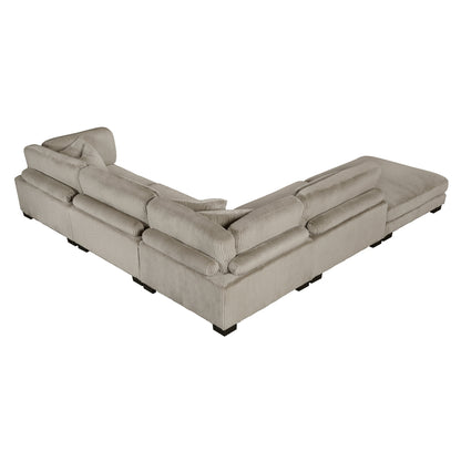 Traverse 5-Piece Modular Sectional with Ottoman