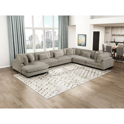 Traverse 6-Piece Modular Sectional with Reversible Chaise