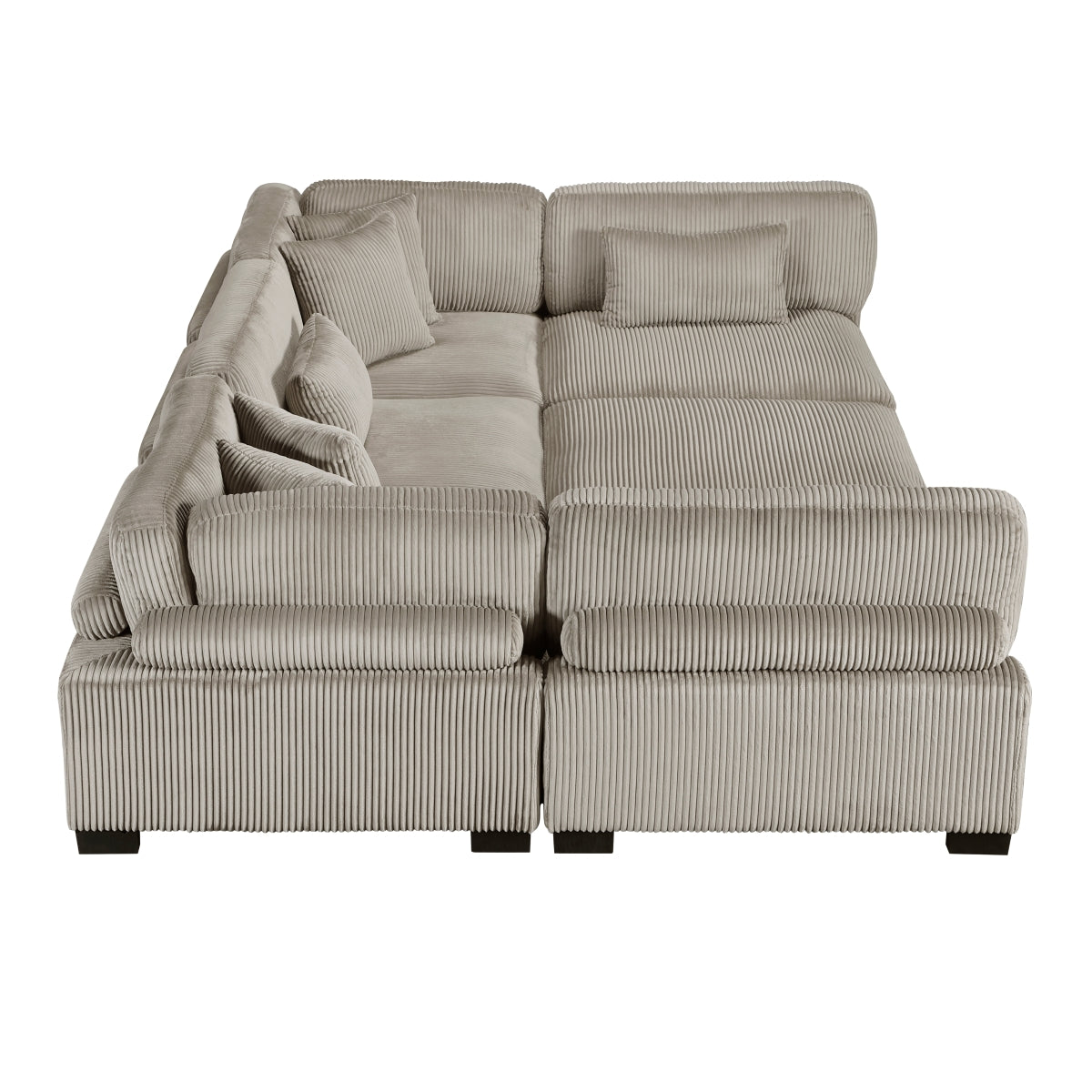 Traverse 6-Piece Modular Sectional with Ottoman