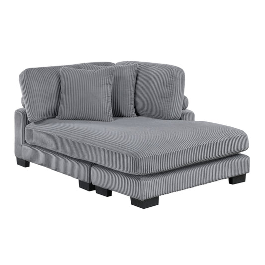 Traverse Reversible Chaise - Gray