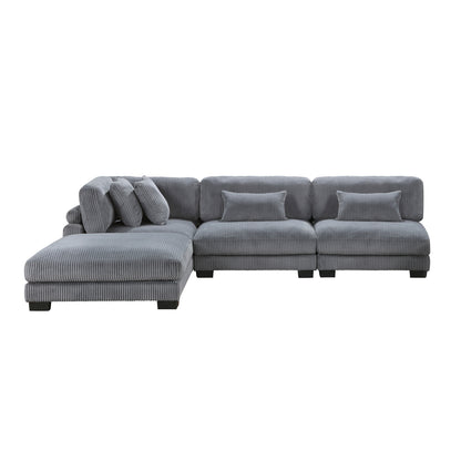 Traverse 4-Piece Modular Sectional with Ottoman
