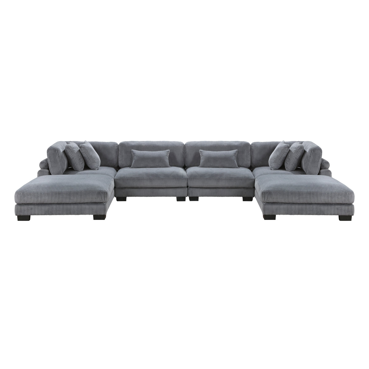Traverse 6-Piece Modular Sectional with Ottomans