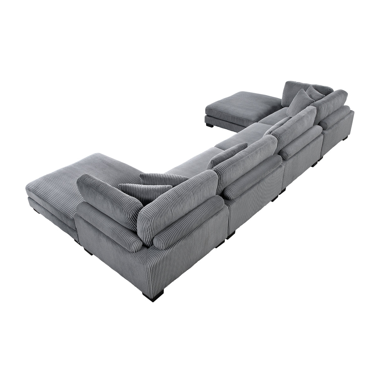 Traverse 6-Piece Modular Sectional with Ottomans
