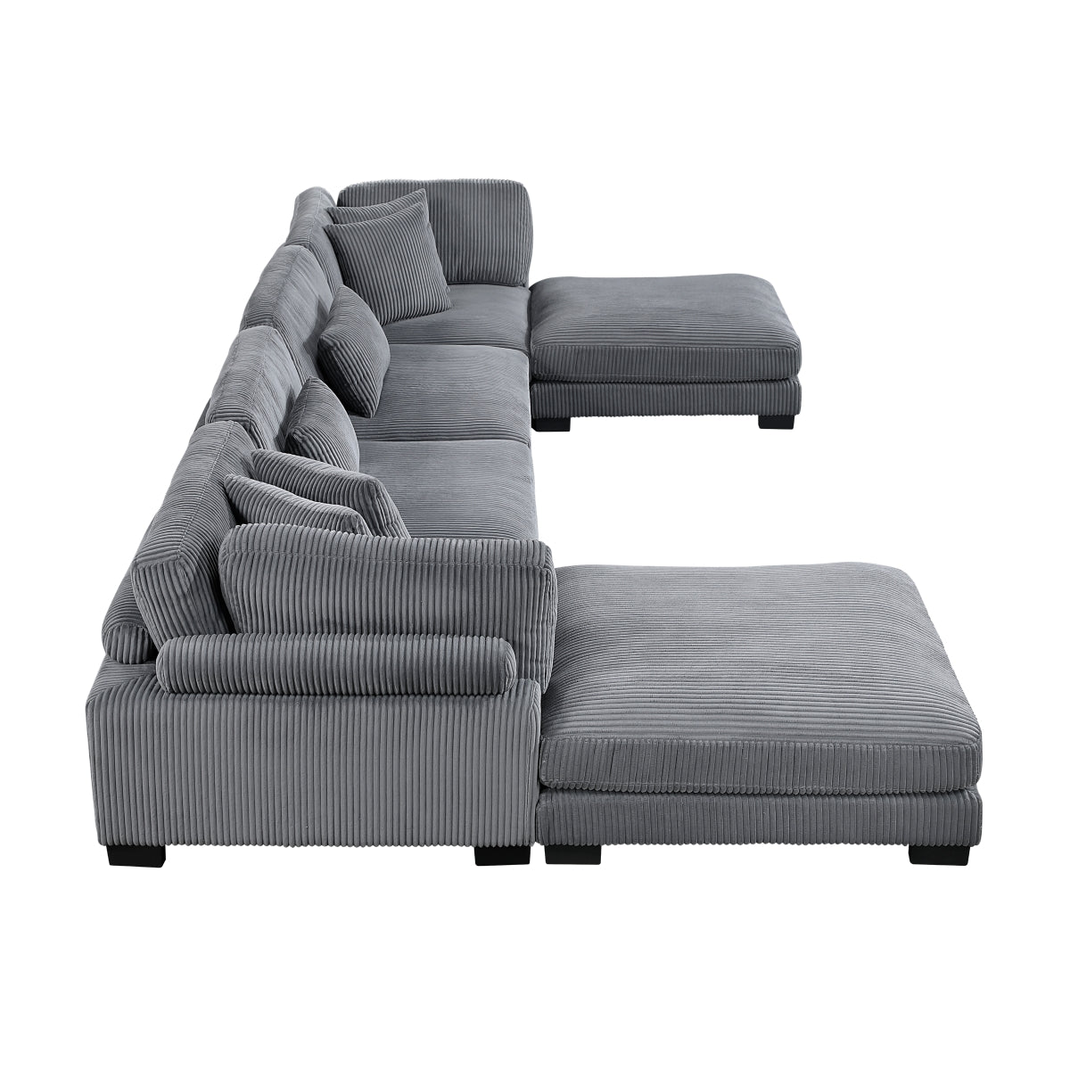 Traverse 6-Piece Modular Sectional with Ottomans