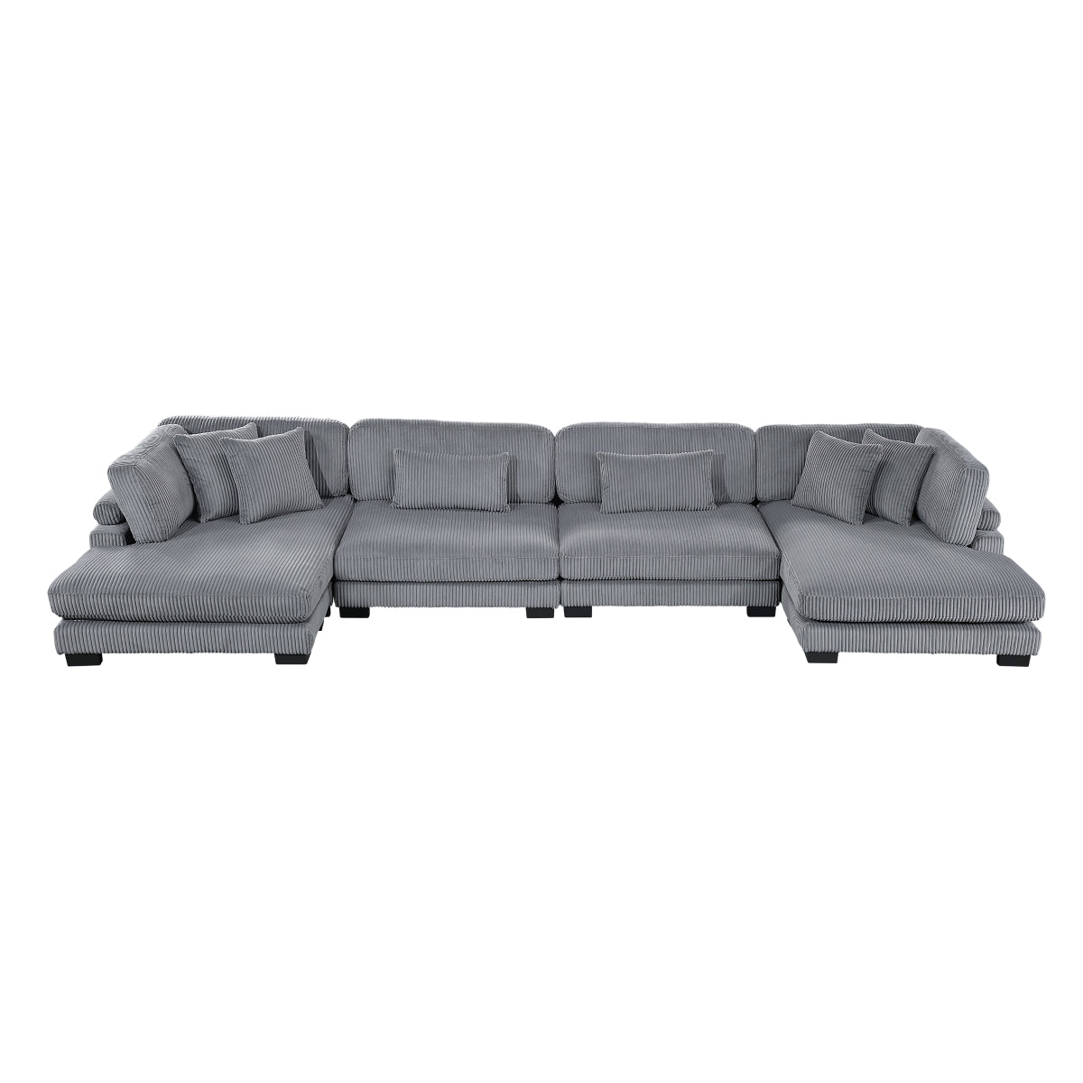 Traverse 4-Piece Modular Sectional with Reversible Chaise