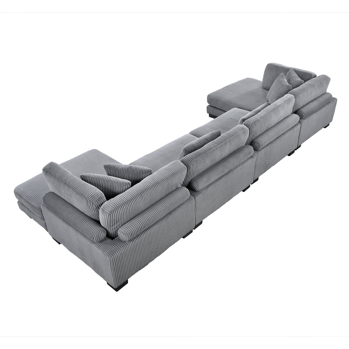 Traverse 4-Piece Modular Sectional with Reversible Chaise