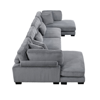 Traverse 4-Piece Modular Sectional with Reversible Chaise