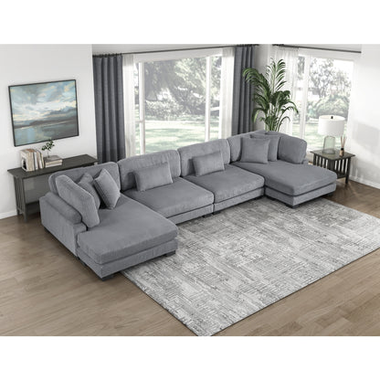 Traverse 4-Piece Modular Sectional with Reversible Chaise